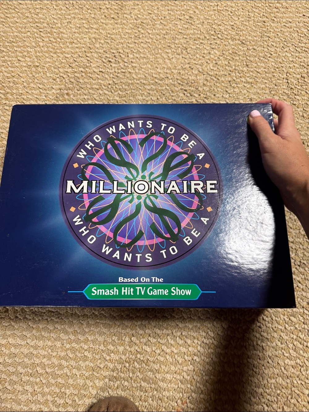 Who Wants to Be a Millionaire Board Game - Blue Box